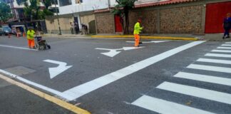Realizarán labores de demarcación y señalización vial en Petare