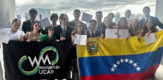 UCAB delegación sobresaliente WorldMun 2025