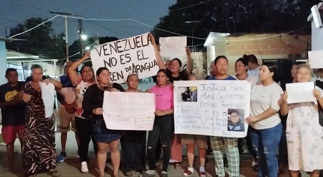 Deportado - familiares de Alirio Belloso
