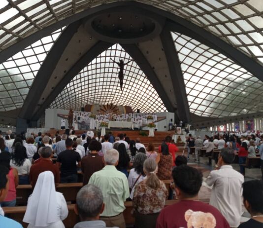 Iglesia Catedral de Barquisimeto, misa de agradecimiento por la elección del papa León XIV