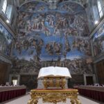 La Capilla Sixtina está lista para recibir a los 133 cardenales electores en el cónclave de la Iglesia católica