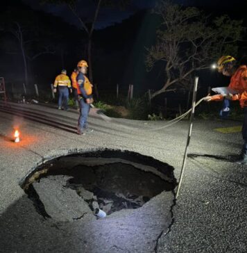 Lluvias en el estado Táchira, La Recta de Ayarí