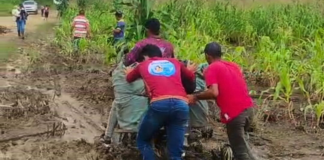 No hay paso por Los Caracaros a La Victoria