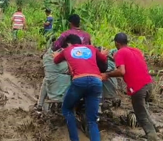 No hay paso por Los Caracaros a La Victoria