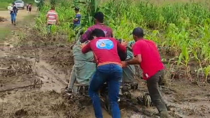 No hay paso por Los Caracaros a La Victoria