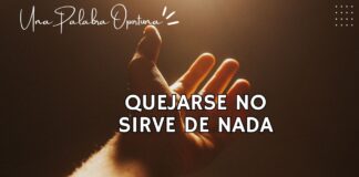 Una Palabra Oportuna 4131 Una Palabra Oportuna