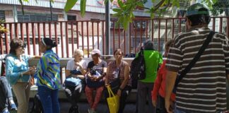 Jubilados del Inces protestaron por migración de cuentas bancarias