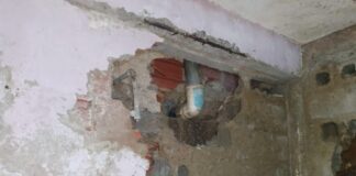 Seis casas están en riesgo en la Cota 905 en Caracas