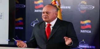 Cabello dice que solo el 5% de la droga en la región “intenta salir por Venezuela”