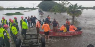 Tres jóvenes se ahogaron en crecida de río en Guayabal, estado Guárico