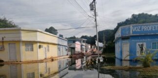 Más de 40 familias del sector Perro Seco se encuentran afectadas por crecida del río Orinoco