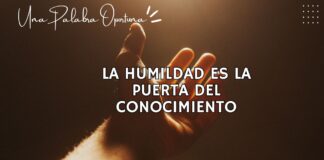 Una Palabra Oportuna 4218 Una Palabra Oportuna