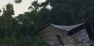 Waraos del Delta culpan a un ser mitológico tras el derrumbe de tres palafitos