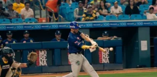 Andrelton Simmons sacó el último pelotazo que dejó sin chance a Leones