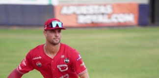 Damiano Palmegiani vuelve a su tierra con Cardenales tras 19 años en Canadá Damiano-Palmegiani regres a Barquisimeto y con Cardenales de Lara. Foto: Prensa Cardenales de Lara.