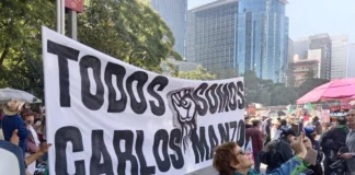 Las protesas en México se mantienen hasta este lunes.