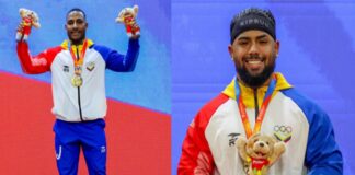 Keydomar Vallenilla y Julio Mayora se consagran como los reyes de la halterofilia en los Juegos Bolivarianos