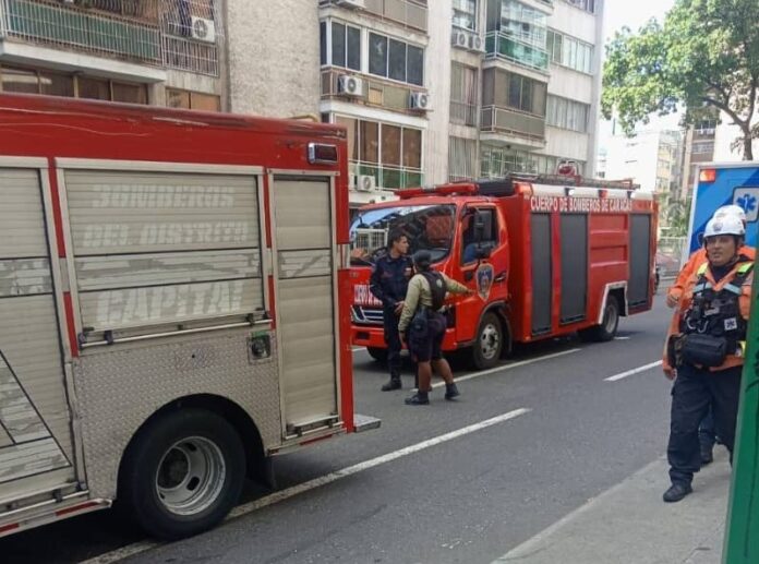 Incendio en Chacao