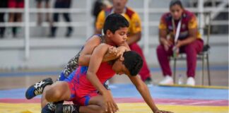 Delta Amacuro manda en la lucha libre de los Juegos Comunales 2025