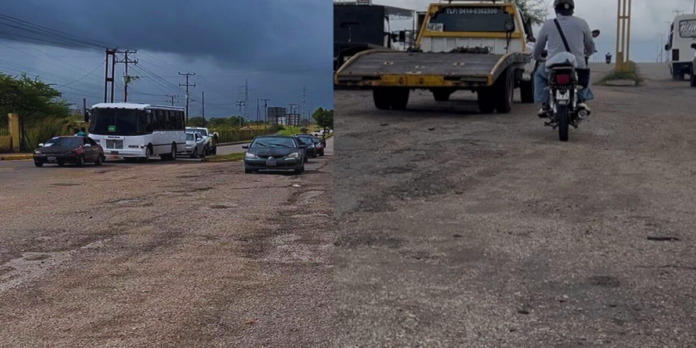 Conductores y vecinos exigen pronta recuperación de la vía en la entrada de Las Cayenas de Maturín- Redio Fe y Alegria Noticias