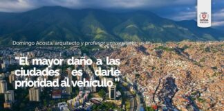 Doningo Acosta: El mayor daño a las ciudades es darle prioridad al vehículo