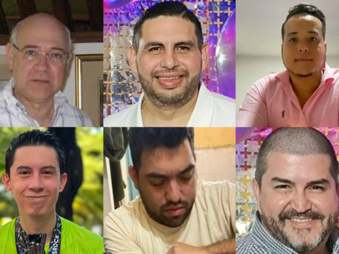 Algunos de los periodistas excarcelados este 14E