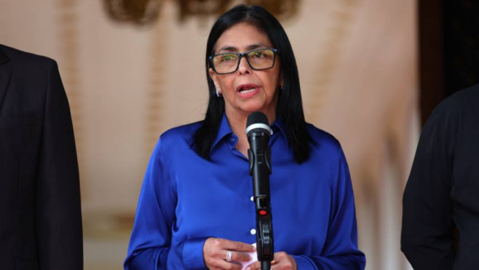 Presidenta encargada, Delcy Rodríguez