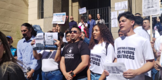 Estudiantes de la ULA claman por la liberación de todos los detenidos por causas políticas Estudiantes ULA claman por detenidos