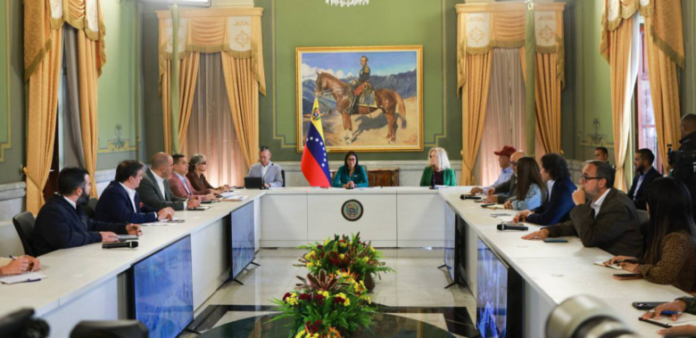 Delcy Rodríguez, presidenta encargada