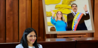 Delcy Rodríguez, presidenta encargada