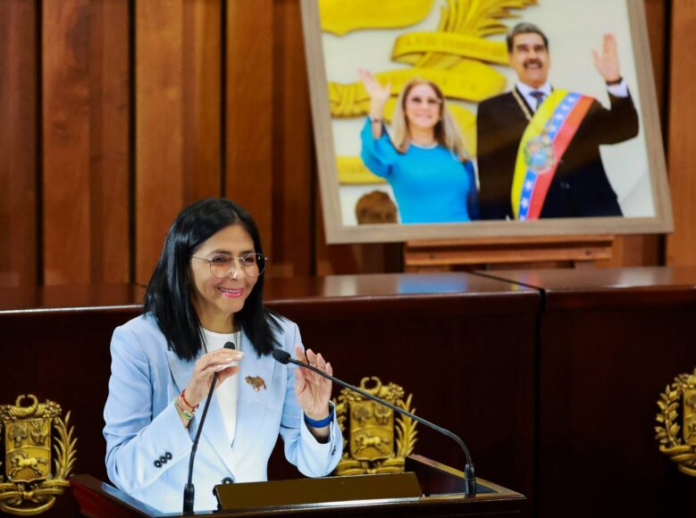 Delcy Rodríguez, presidenta encargada