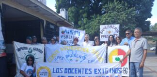 Gremios y sindicatos en Guárico entregan pliego de peticiones en la inspectoría del trabajo