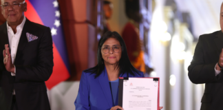 Delcy Rodríguez, presidenta encargada
