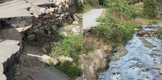 Unas 1.200 familias están en crisis tras colapso de calle principal en Río Quiquito