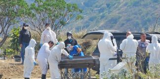 Realizan exhumación del cuerpo del periodista Walter Jaimes