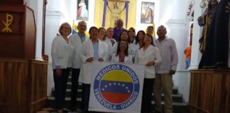 MUV Guárico celebró la misa de las batas blancas