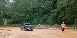 Precaución en las vías de Mérida tras horas de lluvia continua