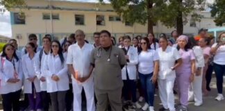 Médicos en Altagracia de Orituco exigen la liberación de su colega Tony Espinoza
