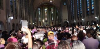 Feligreses participaron en el viacrucis de la Diócesis de Maturín