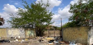 Denuncian que la Av. Los Horcones de Barquisimeto está siendo utilizada como vertedero de basura