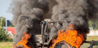 Pérdidas por incendio de galpón agrícola en Guárico podrían superar los 500 mil dólares