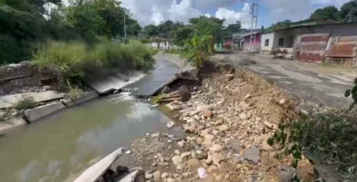Caño Bubuqui en el municipio Alberto Adrini mantiene en vilo a la comunidad