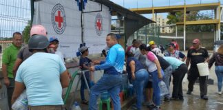 Cruz Roja confirma que agua distribuida en Cumaná es segura y tratada