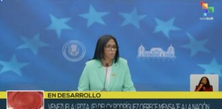 Delcy Rodríguez dice que habrá un incremento “responsable” el 1 de mayo