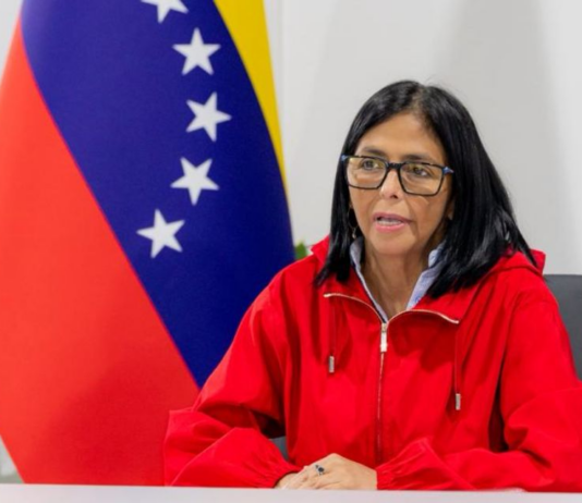 Delcy Rodríguez, presidenta encargada