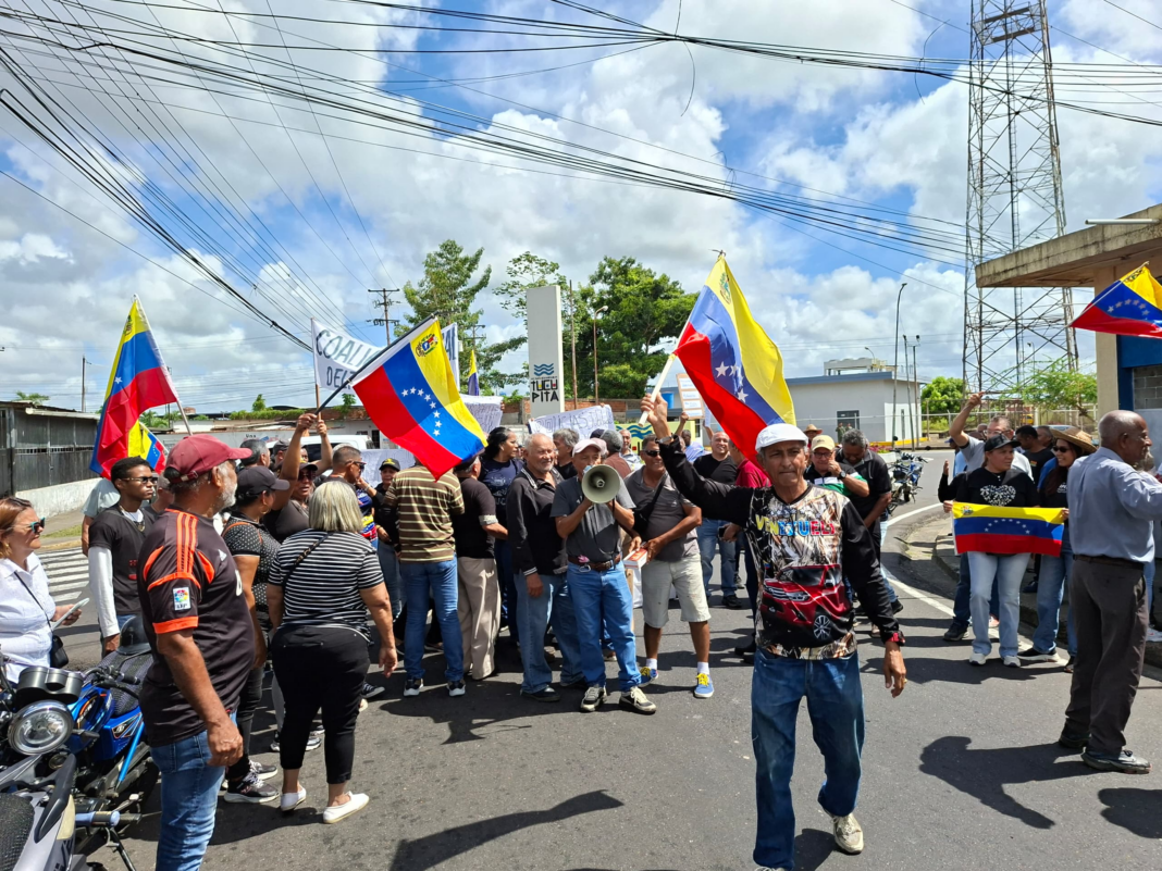 Tucupita, Delta Amacuro Manifestación en Tucupita