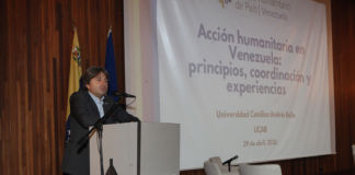 Coordinador humanitario de la ONU pide seguir visibilizando la compleja crisis venezolana Gianluca Rampolla, coordinador humanitario ONU