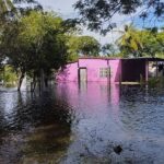 Unas 87 familias del sector La Granja en Apure se encuentran inundadas