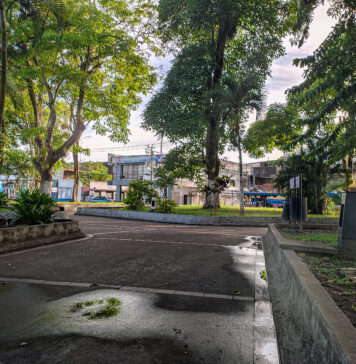 Fuertes vientos y lluvias recuerdan los peligros de estar en la plaza Bolívar de Tucupita