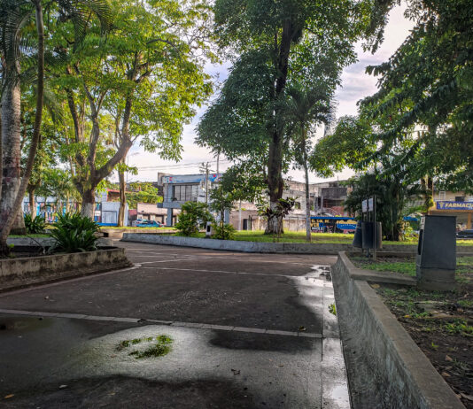 Fuertes vientos y lluvias recuerdan los peligros de estar en la plaza Bolívar de Tucupita